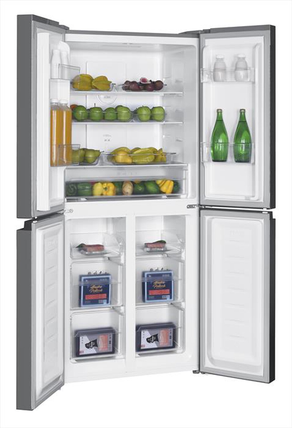 "TECHLIFE - Frigorifero 4 porte TFMFNF481IX1 Classe E 362 lt-Inox"