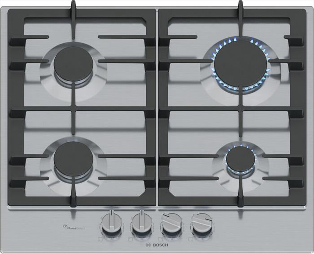 "BOSCH - Piano cottura a gas PCP6A5I90 58,2 cm-Inox"