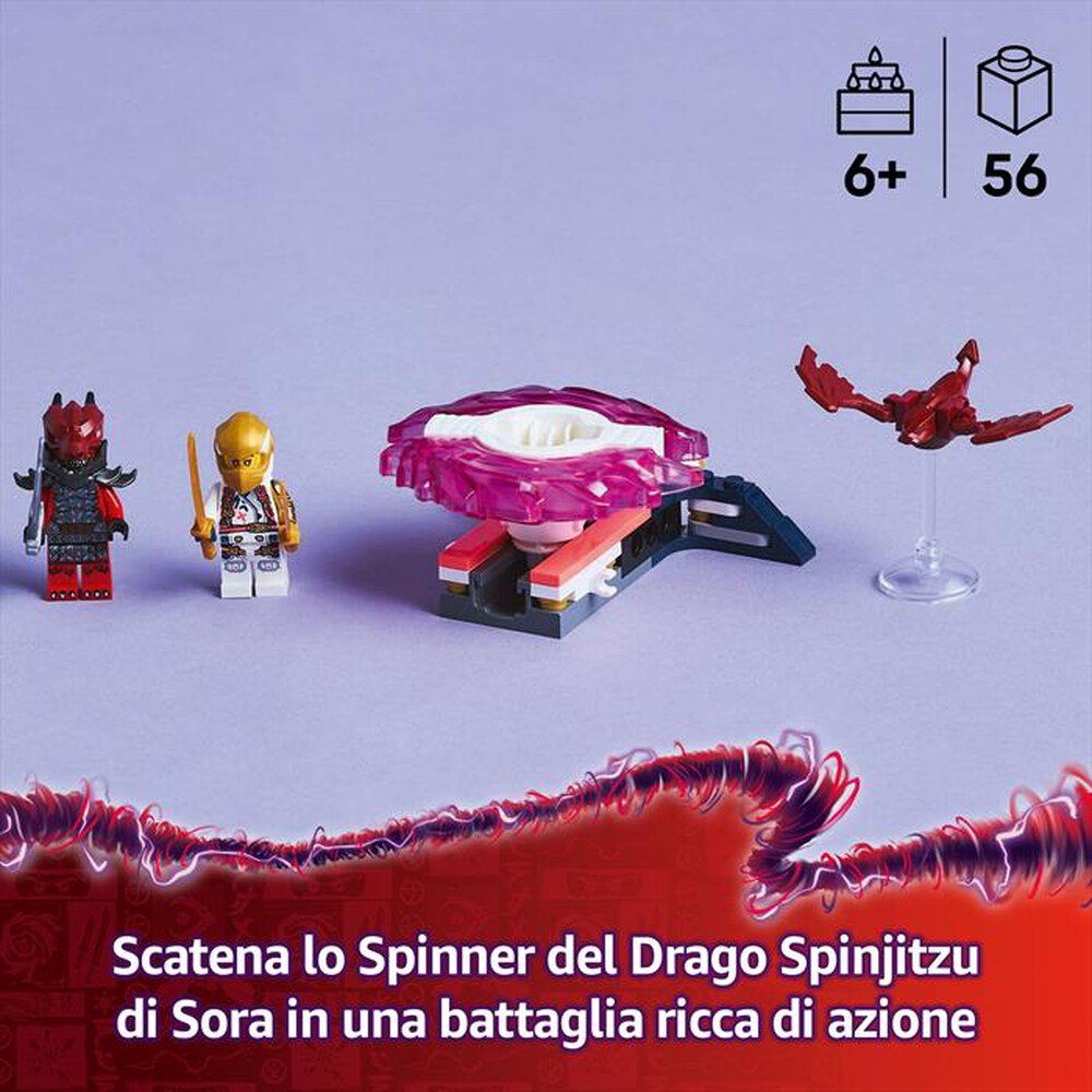 Immagine del prodotto LEGO - NINJAGO Spinner del drago Spinjitzu di Sora 71824