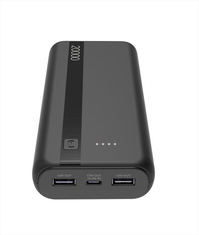 CELLULARLINE - Caricabatterie Portatile PBENTRY20000K-Nero