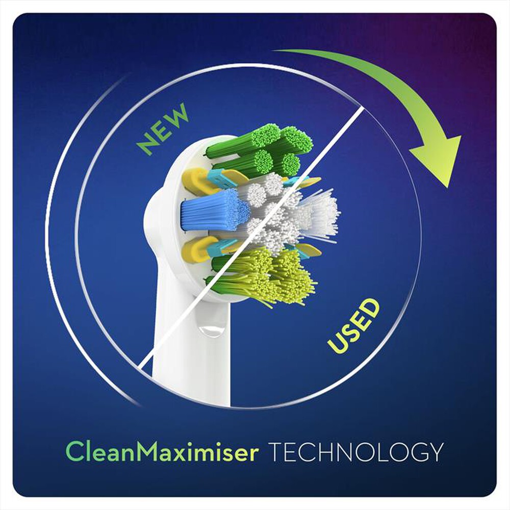 Immagine del prodotto ORAL-B - Testine Flossaction Con CleanMaximiser, 3 Pezzi-Bianco