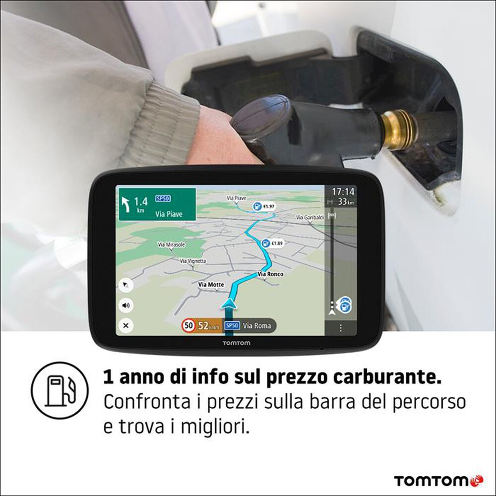 Immagine del prodotto TOM TOM - Navigatore portatile GO CAMPER MAX-Nero