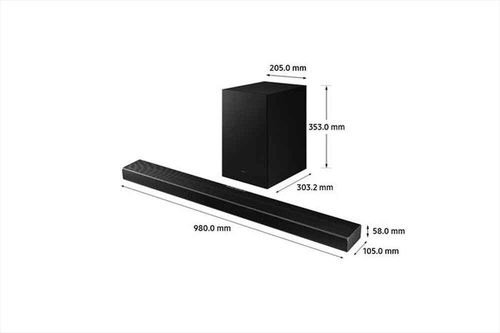 "SAMSUNG - HW-Q600A/ZF-Black"