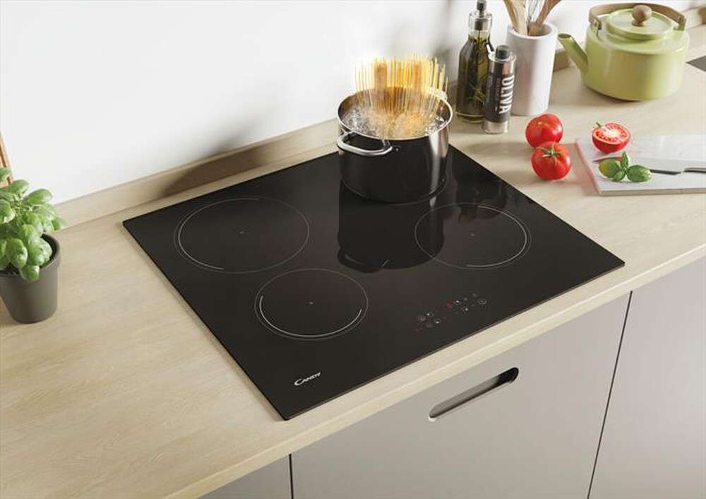 "CANDY - Piano cottura elettrico KRCDJ642 59 cm-Nero"