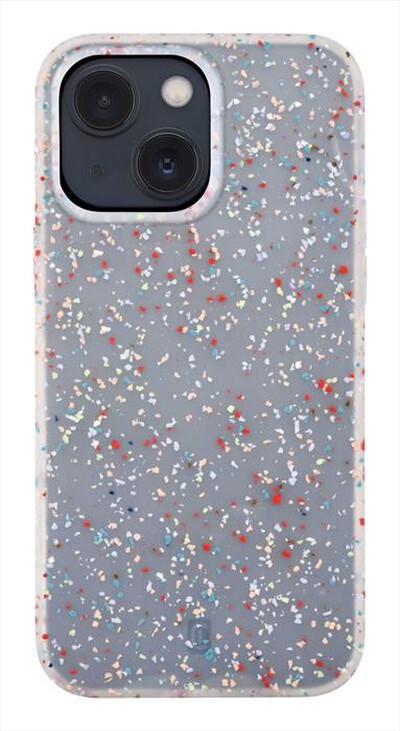 CELLULARLINE - Cover SENSATION DOTS per iPhone 14-White