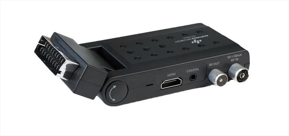 "DIPROGRESS - SCART-STICK DVBT2 H265 PVR - RCU 2IN1-Nero"