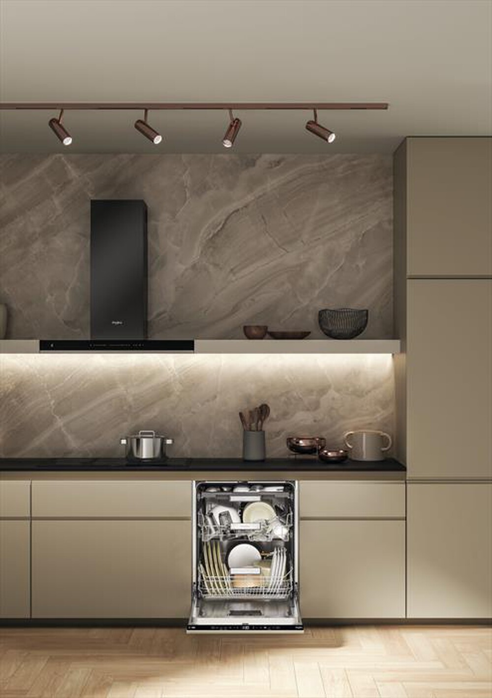 "WHIRLPOOL - Lavastoviglie MAXISPACE W7I HT58 T Classe B"