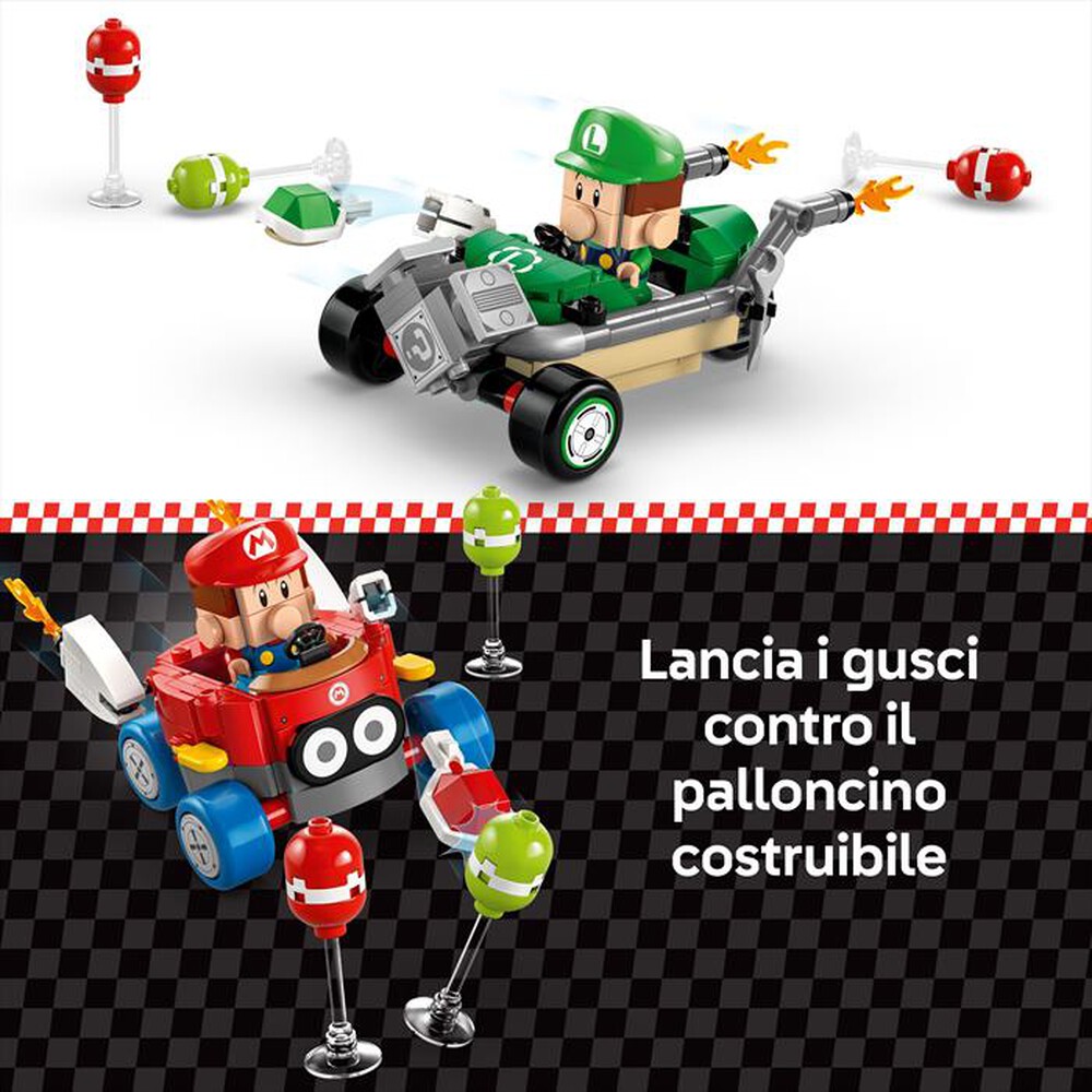 Immagine del prodotto LEGO - SUPER MARIO Mario Kart Baby Mario Baby Luigi 72034