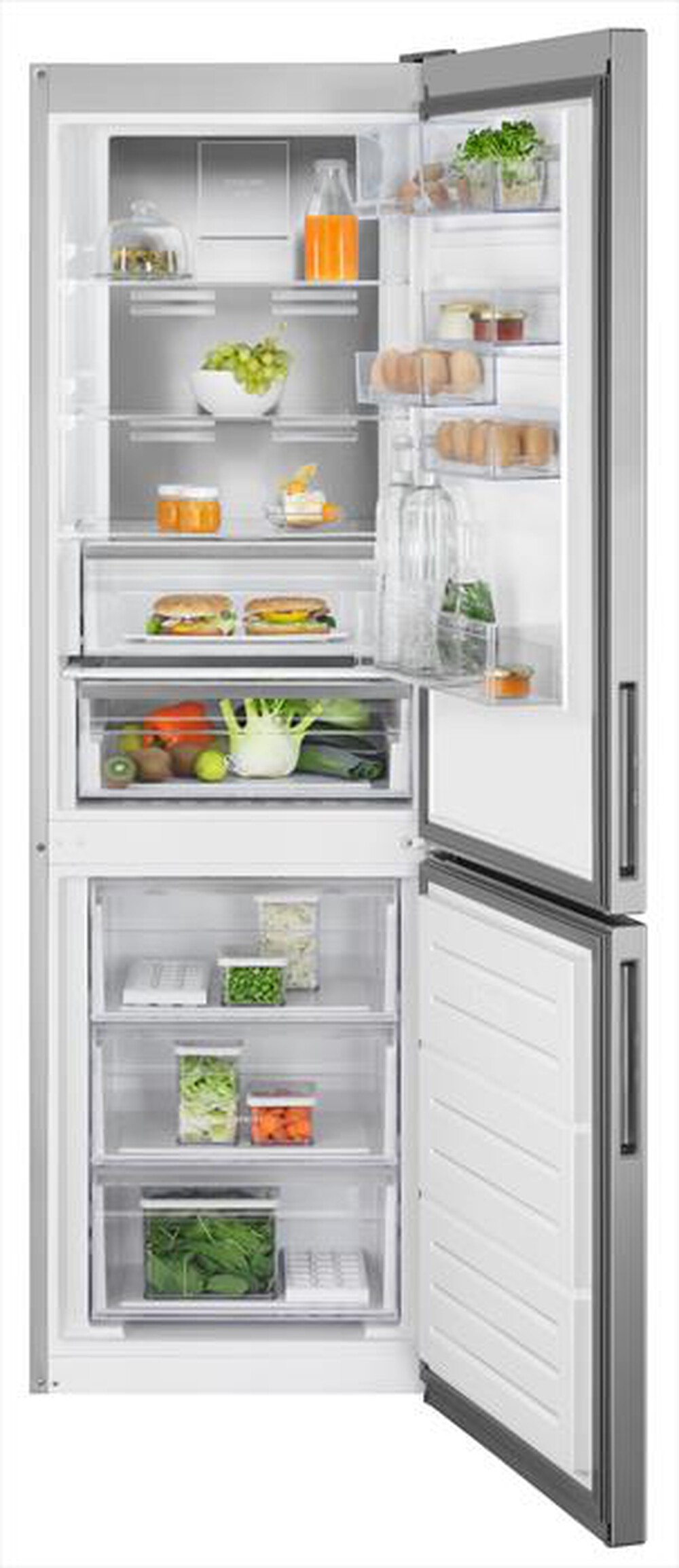 "ELECTROLUX - Frigorifero combinato LNT7ME32X2 Classe E 341lt-Grigio Inox antimpronta"