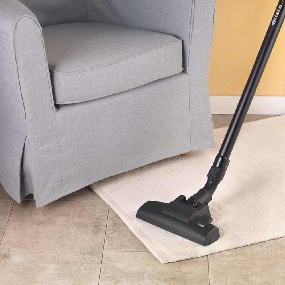 "ARIETE - 2759 Handy Force RBT Scopa elettrica con filo-Nero, Rosso"