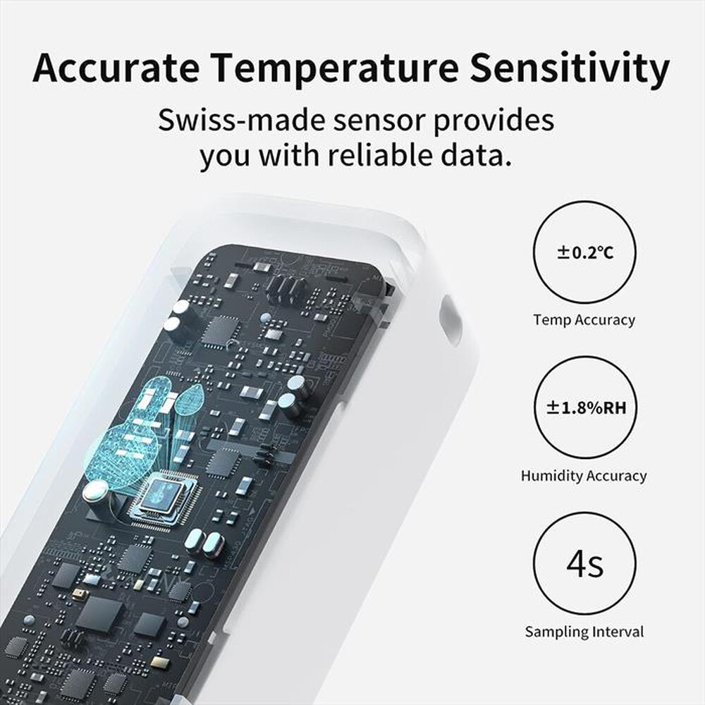 "SWITCHBOT - HUB MINI+OUTDOOR METER*3 4IN1-BIANCO"