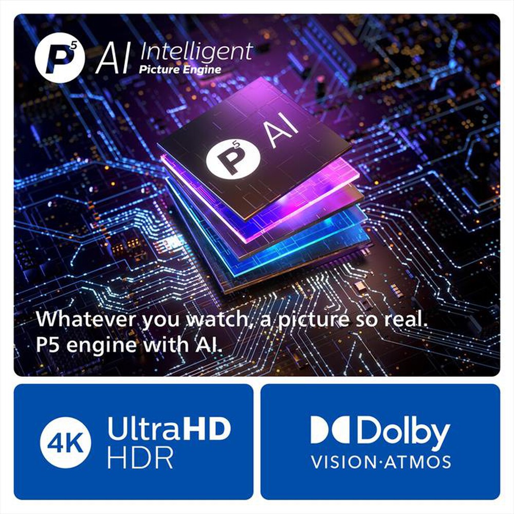 "PHILIPS - Smart TV OLED UHD 4K 55\" 55OLED819/12-Black"