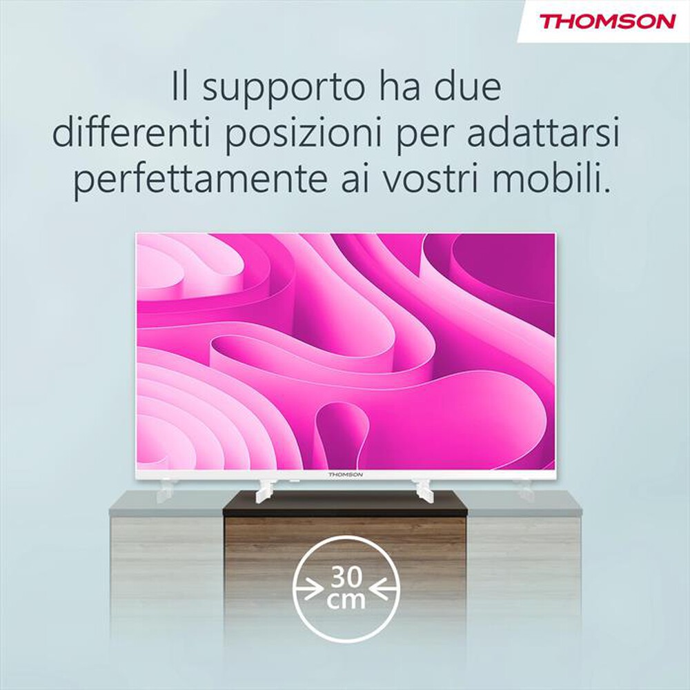 "THOMSON - Smart TV LED HD READY 32\" 32HG2S14W-Bianco"