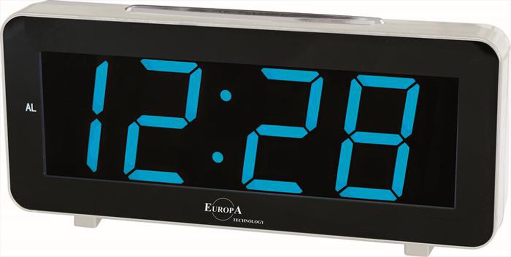 Immagine del prodotto EUROPA TECHNOLOGY - Sveglia digitale DV-640 LED-Silver