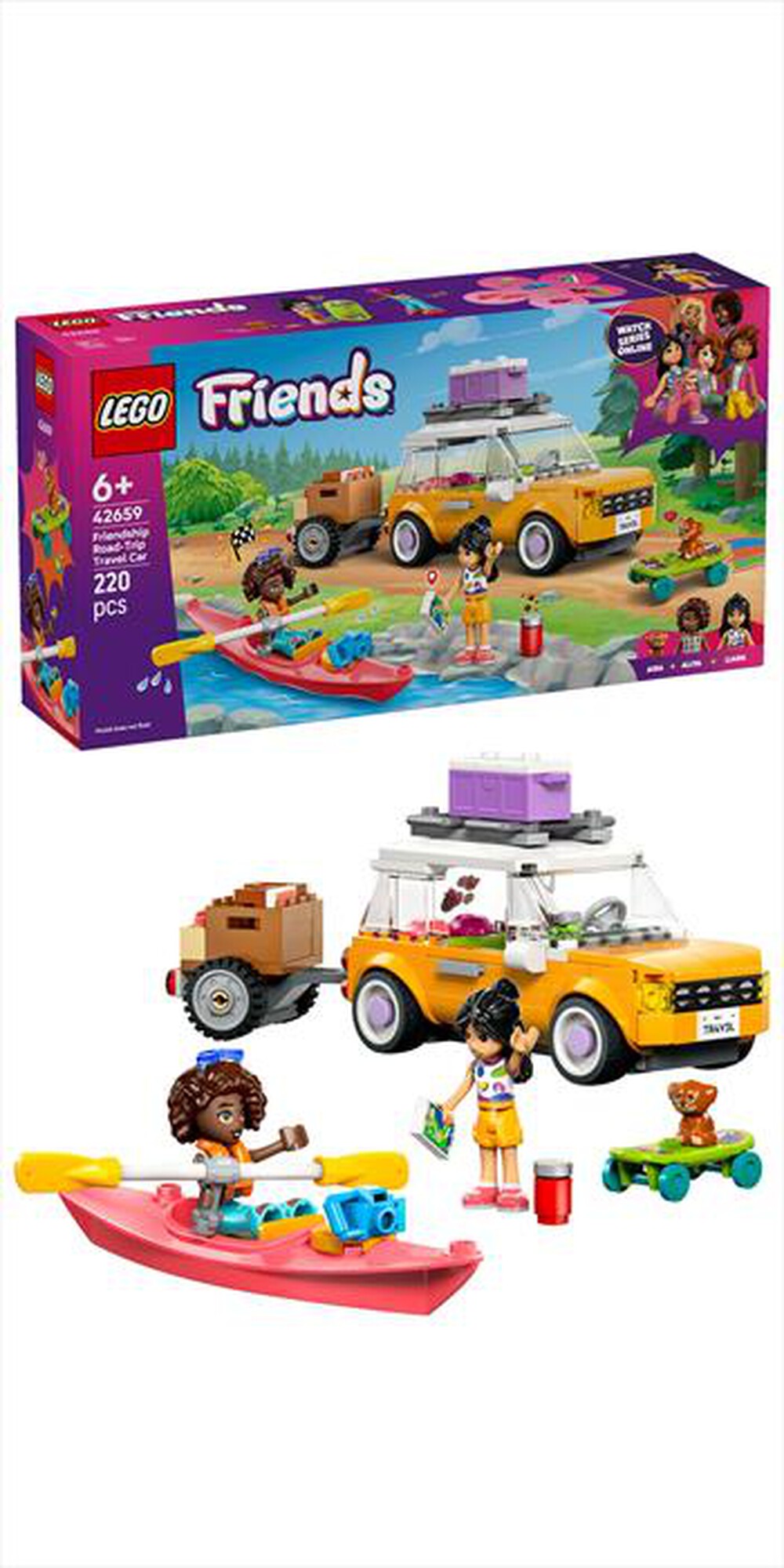 Immagine del prodotto LEGO - FRIENDS Viaggio in auto con il cucciolo 42659
