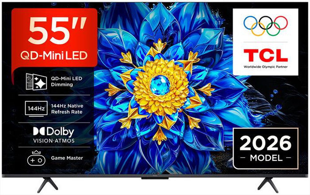 Immagine del prodotto TCL - Smart TV QD-Mini LED 4K 55" 55P8L-Nero