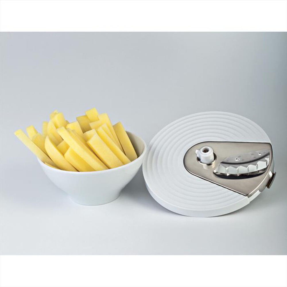 "ARIETE - 1769 Robomix Compact Robot da cucina 2L-Argento, Translucent, Bianco"