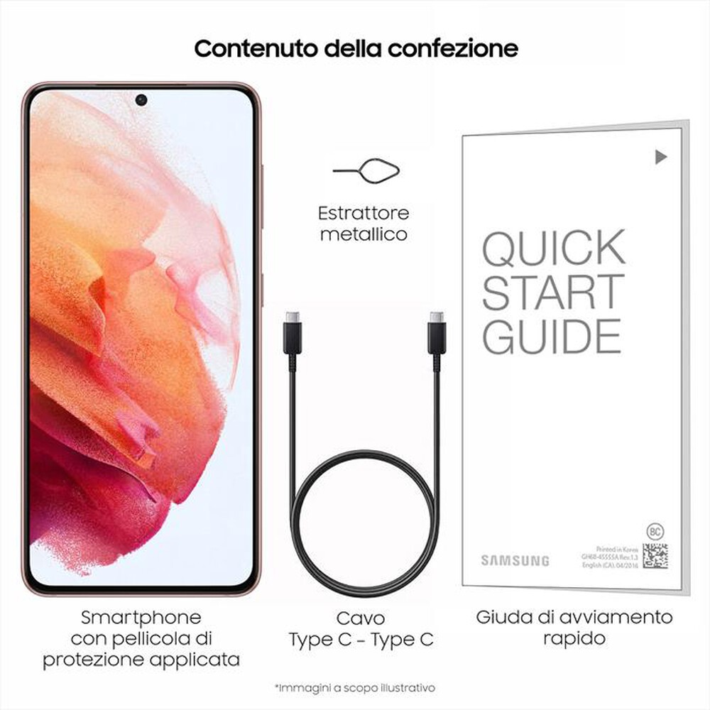 Immagine del prodotto SAMSUNG - GALAXY S21 5G 128GB-Phantom Pink