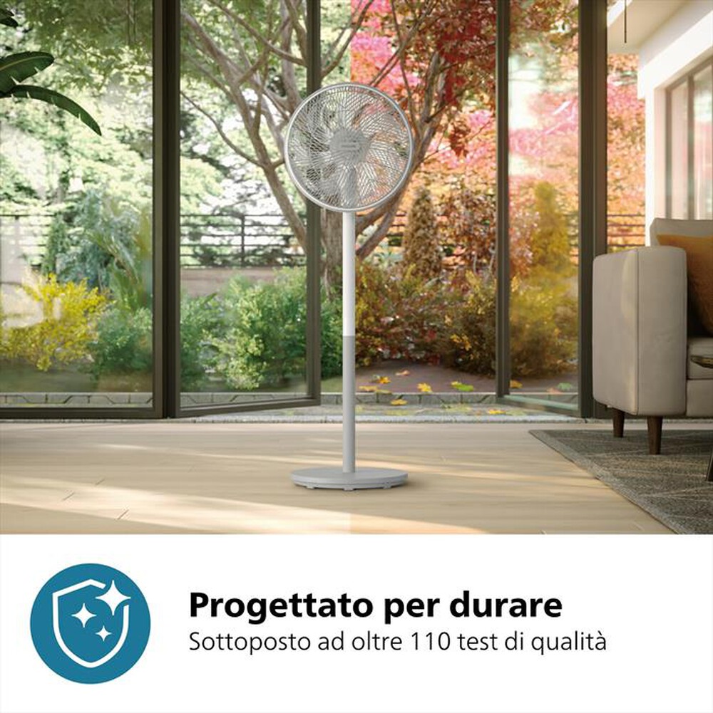 "PHILIPS - Ventilatore a piantana SERIES 2000 CX2550/00-Bianco"