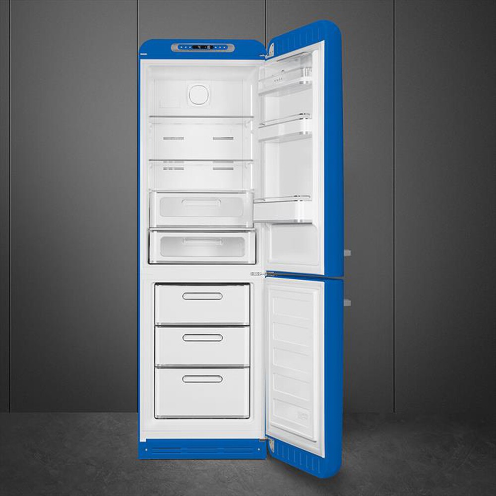 "SMEG - Frigorifero combinato FAB32RBE5 Classe D 350lt-Blu"