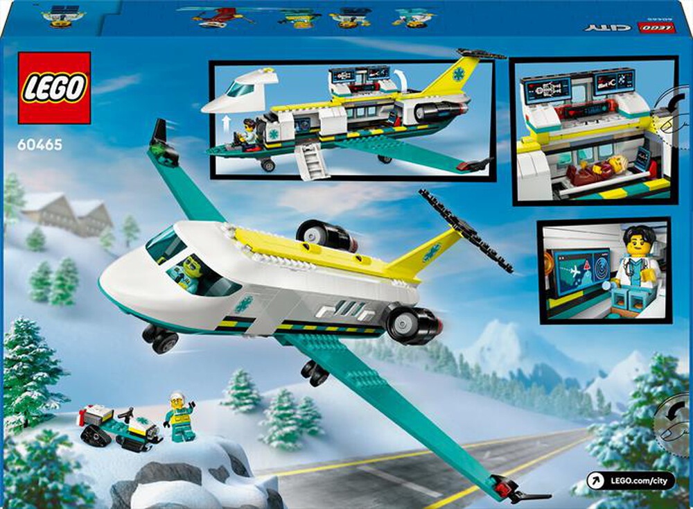 "LEGO - AEREO AMBULANZA DI EMERGENZA-,"