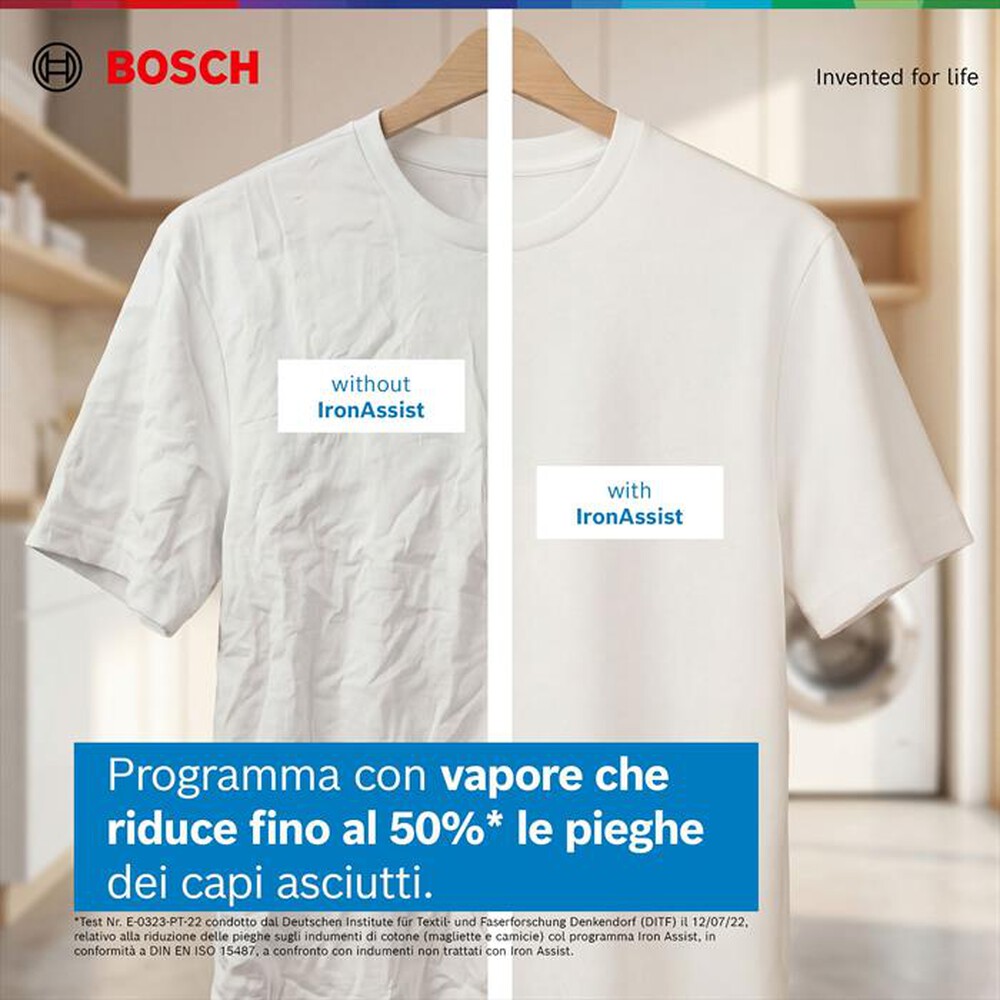 Immagine del prodotto BOSCH - Lavatrice Serie 4 WAN28218IT 8KG 1400G Classe A-Bianco