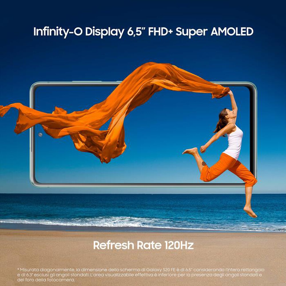 "SAMSUNG - GALAXY S20 FE-Cloud Mint"