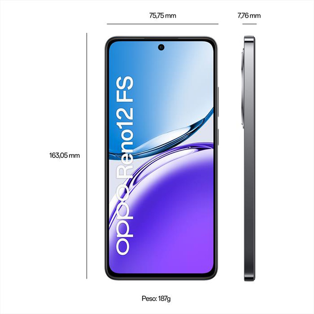 "OPPO - Smartphone RENO12 FS 4G 8+512-Matte Grey"