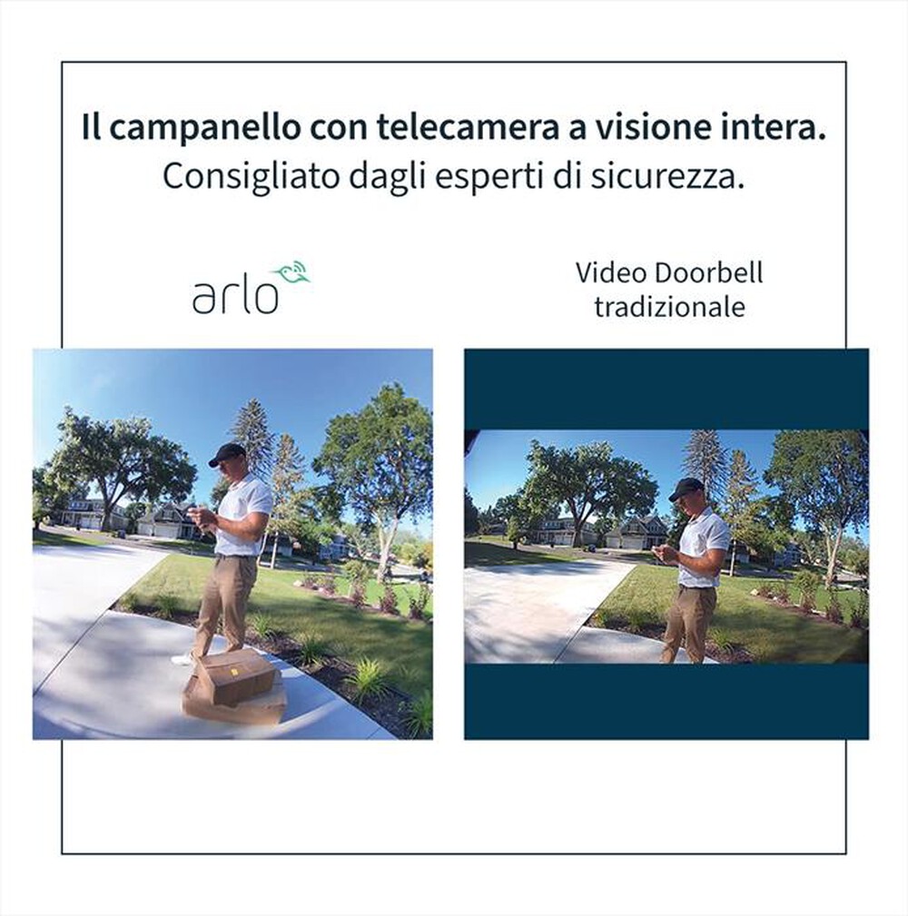 Immagine del prodotto ARLO - ESSENTIAL VIDEO DOORBELL SENZA FILI-Black