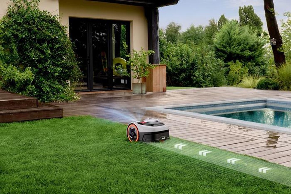 Immagine del prodotto NAVIMOW by SEGWAY - Robot tagliaerba i105E-Grigio/Nero/Arancione