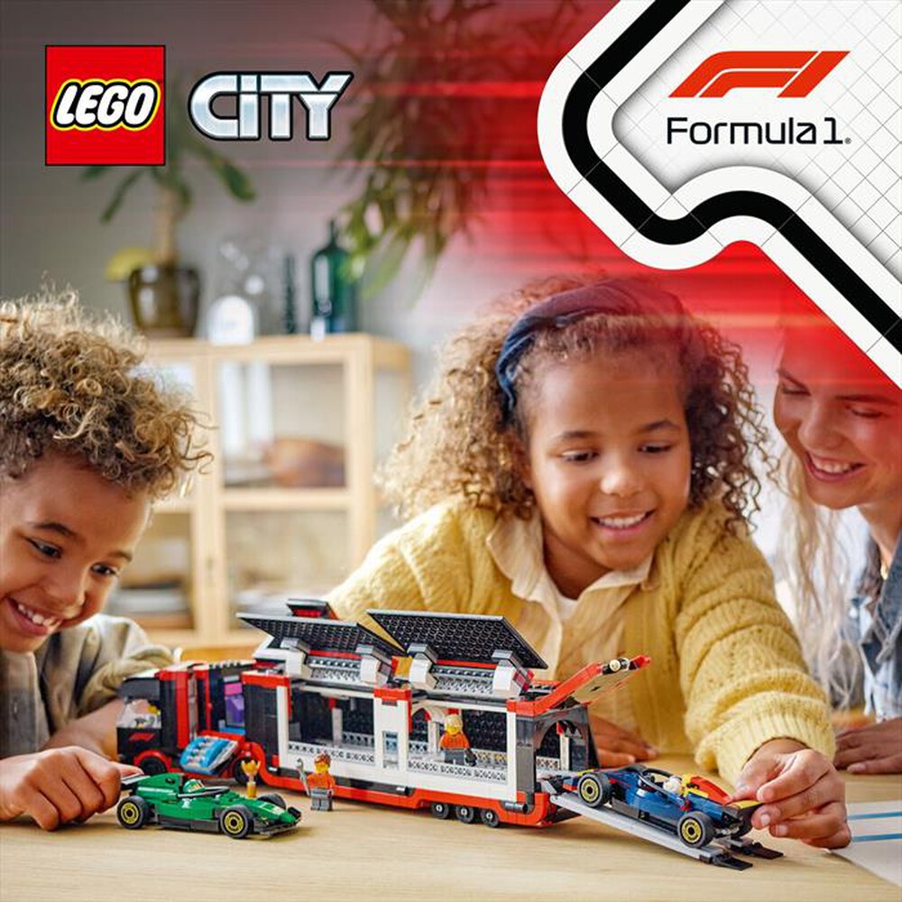 Immagine del prodotto LEGO - CITY Autotrasportatore con RB20 e AMR24 F1 60445