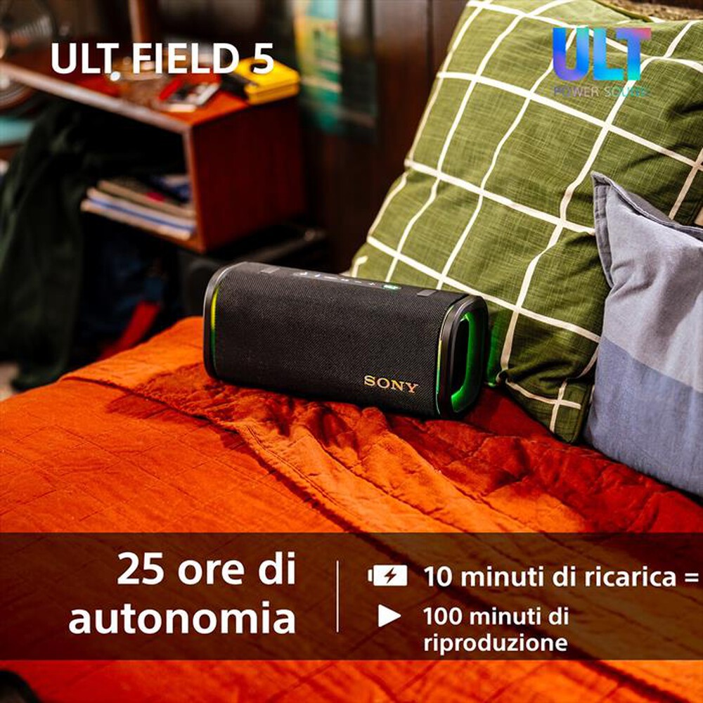 Immagine del prodotto SONY - Speaker portatile Wireless Bluetooth SRSULT50W.CE7-Bianco