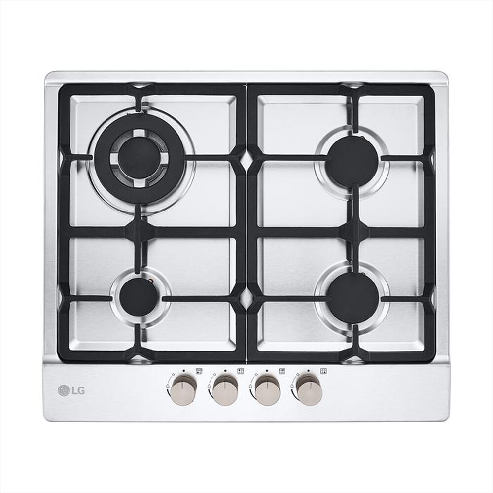 "LG - Piano cottura a gas CBGZ2414S 59,4 cm-Inox"