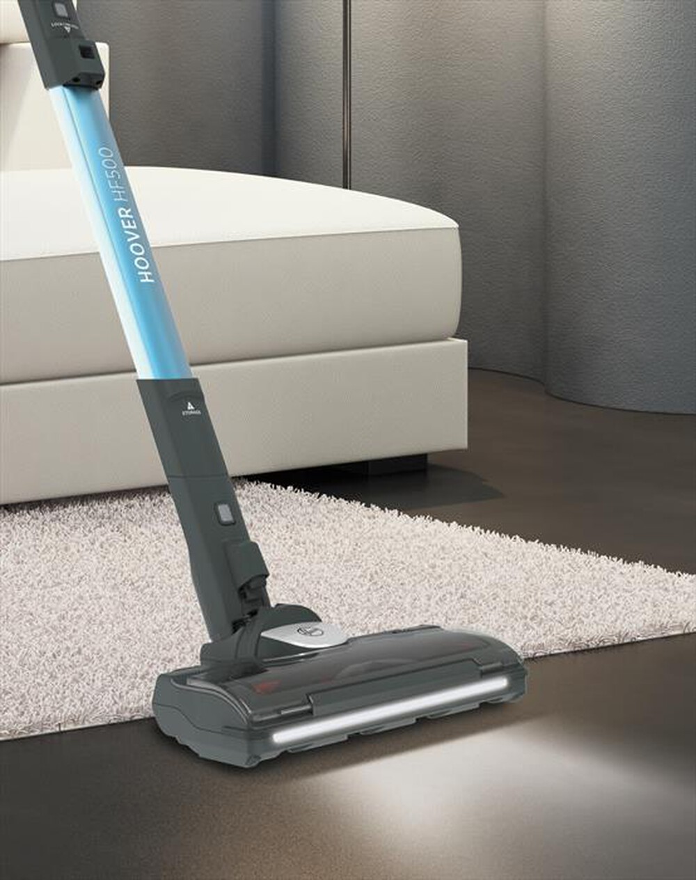 "HOOVER - HF522STP 011-Blu, Grigio"