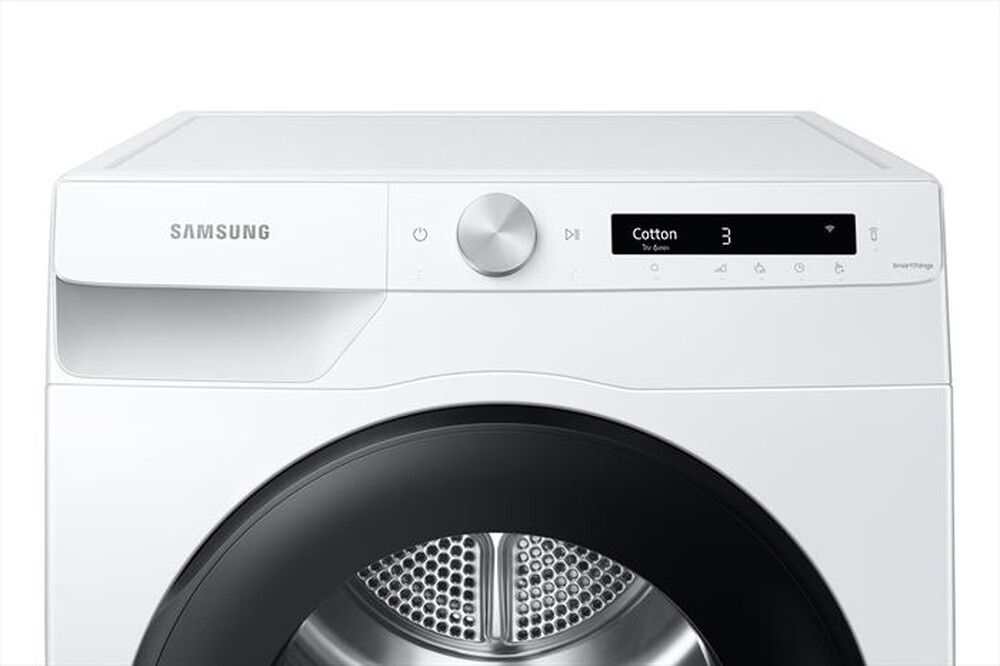 "SAMSUNG - Asciugatrice DV90T5240AW/S3 - 9 Kg - A+++-BIANCO CON OBLO' Shiny Black"