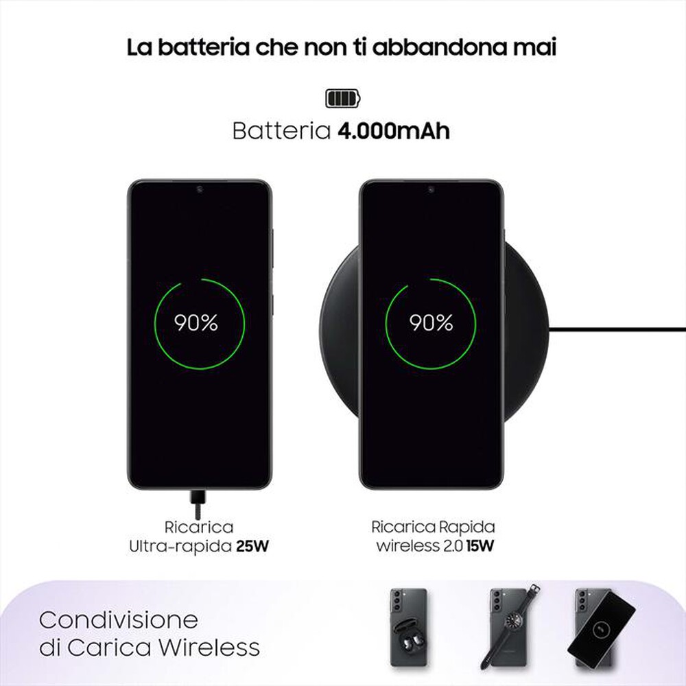 "SAMSUNG - GALAXY S21 5G-Phantom Gray"
