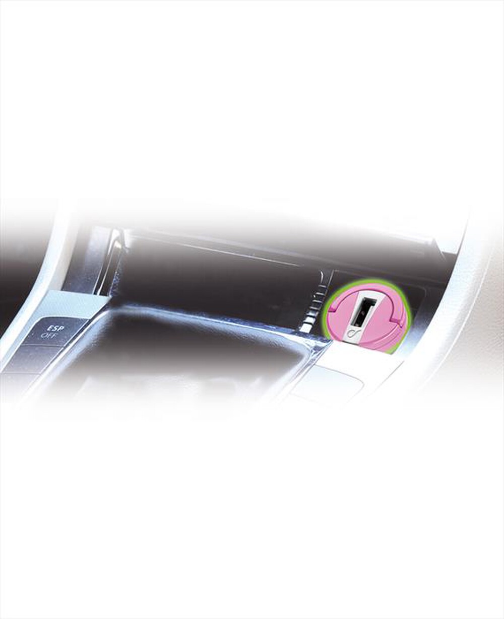 "CELLULARLINE - USB Car Micro Charger MICROCBRUSBP-Rosa"
