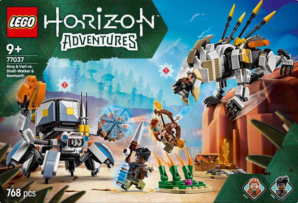 Immagine del prodotto LEGO - HORIZON Aloy e Varl vs Arcapode e Secodonte 77037