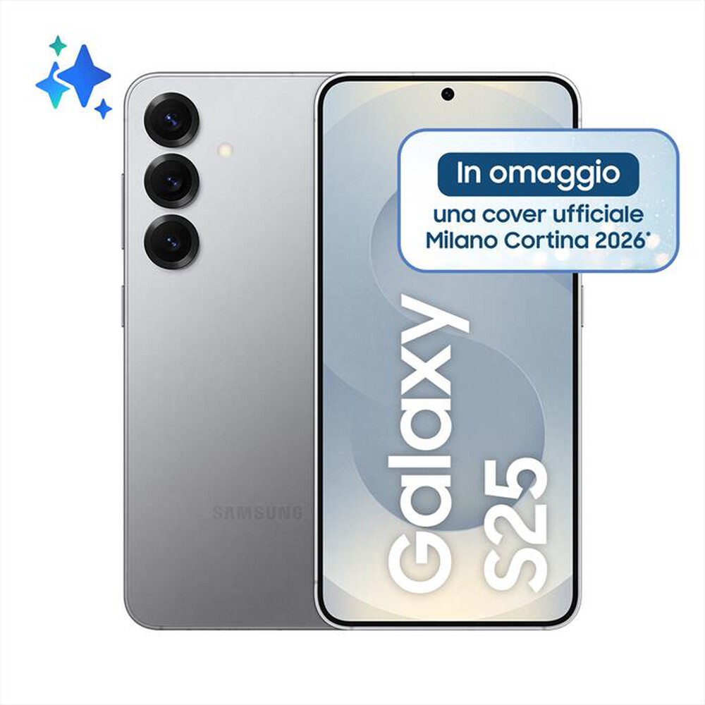 Immagine del prodotto SAMSUNG - Smartphone Galaxy S25 128GB-Silver Shadow