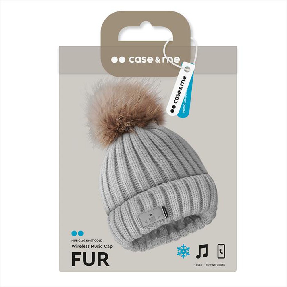 "SBS - Cappello wireless FUR CMWINTFURBTG-Grigio"