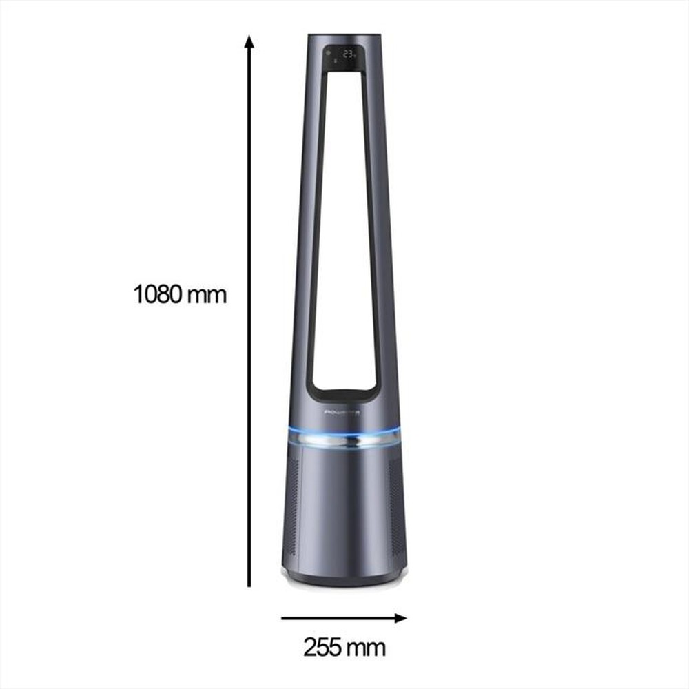 "ROWENTA - QU5030 Rowenta Eclipse, purificatore d'aria-argento"