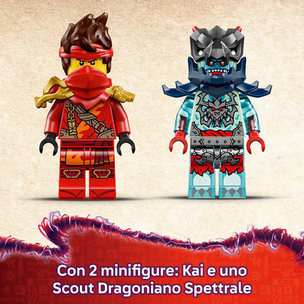 "LEGO - GARA DI VELOCIT SULLA MOTO DI KAI-,"