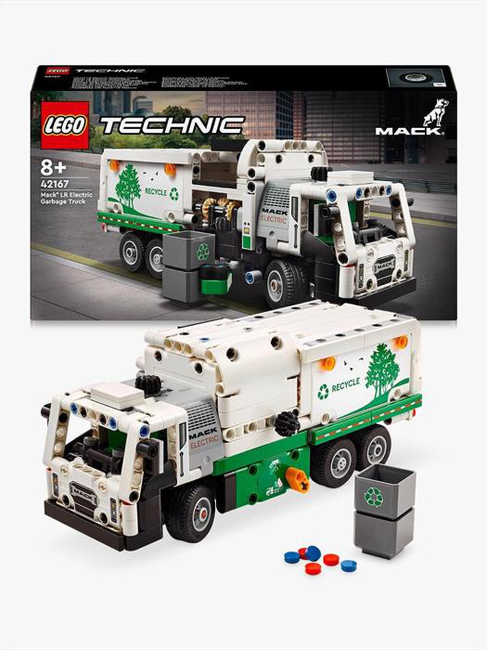 Immagine del prodotto LEGO - TECHNIC Camion spazzatura Mack LR Electric 42167