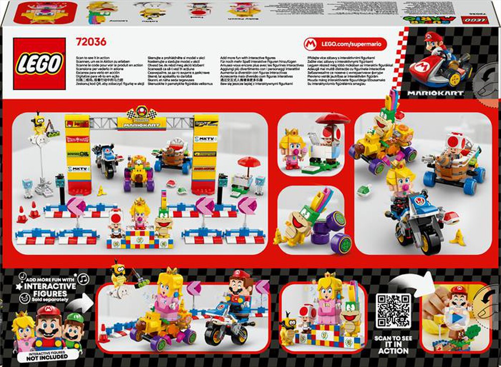 Immagine del prodotto LEGO - SUPER MARIO MarioKart Baby Peach Gran Premio 72036