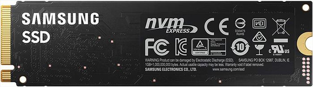 "SAMSUNG - 980 PCIe 3.0 NVMe 500GB Hard disk SSD interno"