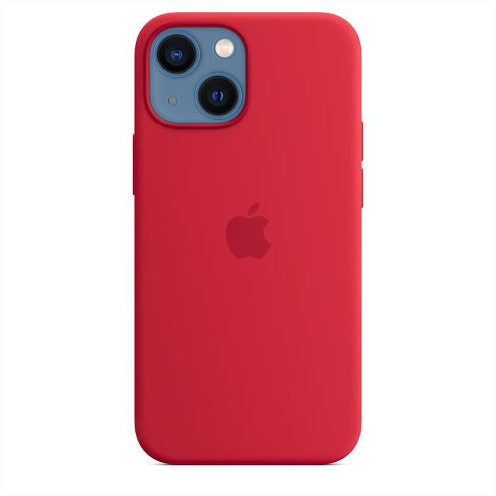 "APPLE - iPhone 13 mini Silicone Case with MagSafe-(PRODUCT)RED"