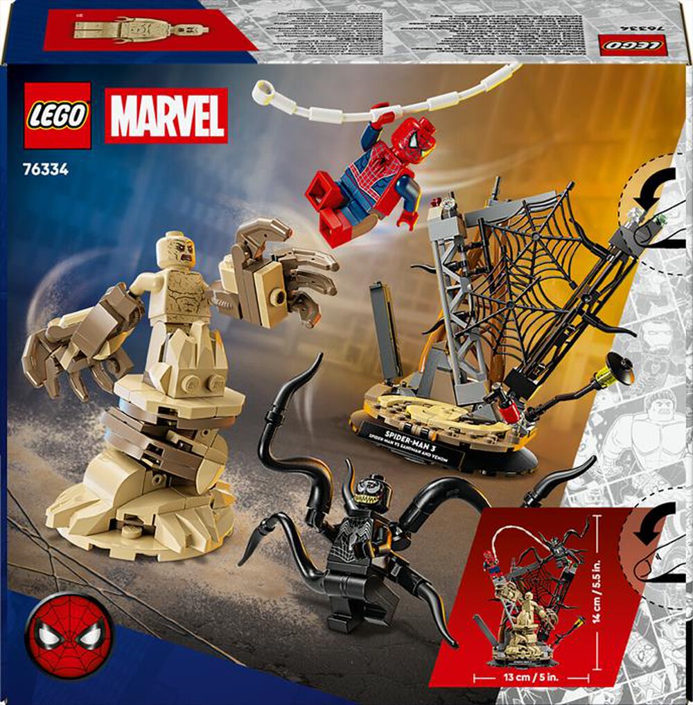 Immagine del prodotto LEGO - MARVEL Battaglia epica: SpiderMan vs.Sandman 76334