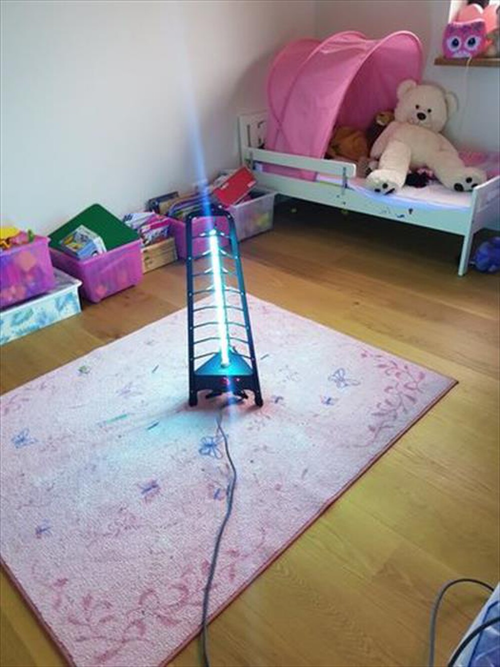 "BACTEO - LAMPADA DI SANIFICAZIONE BACTEO TOWER-Nero"