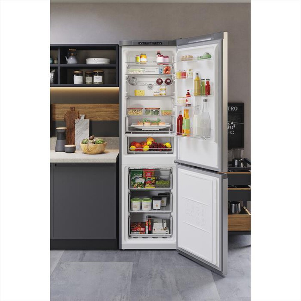 "HOTPOINT ARISTON - Frigorifero combinato HAFC9 TA33SX O3 Classe D"