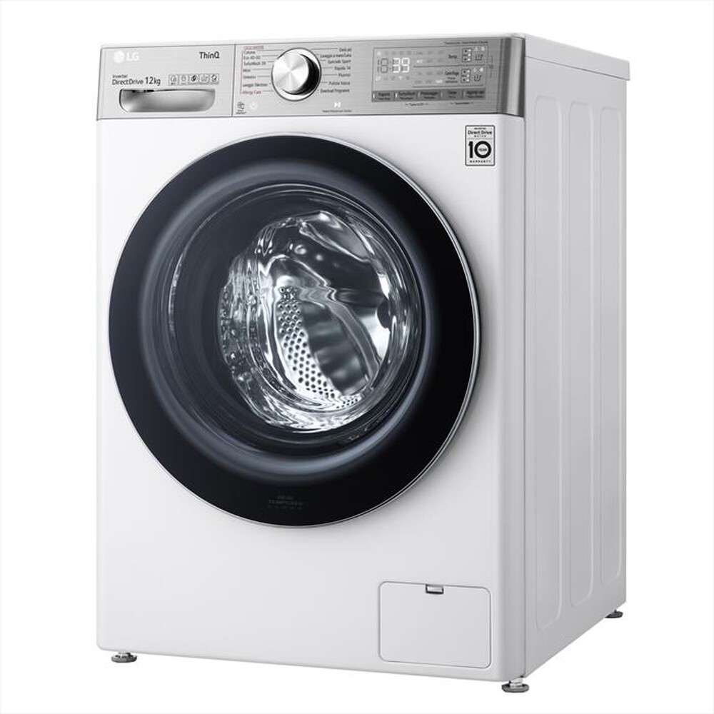 "LG - Lavasciuga F4DV912H2EA 12/8 Kg Classe E-Bianco"
